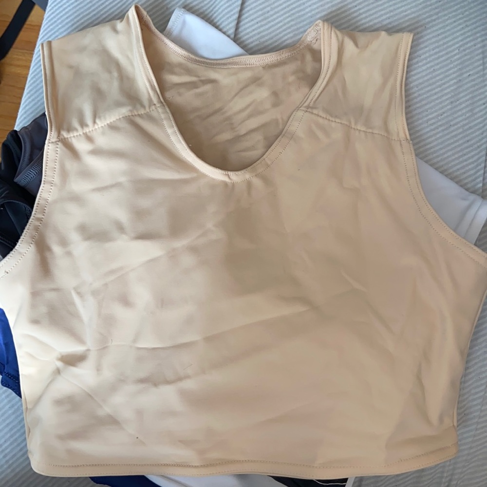 XL light skin tone chest binder from gc2b